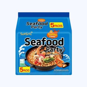 SAMYANG SEAFOOD PARTY NOODLE SOUP 125G/5CT